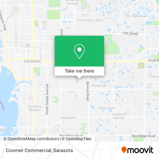Mapa de Coomer Commercial