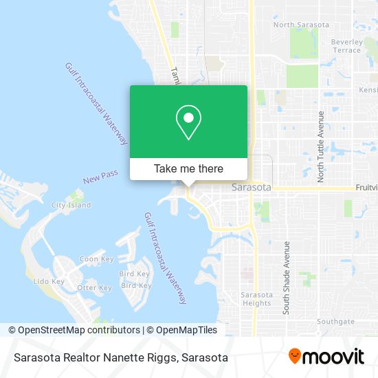 Sarasota Realtor Nanette Riggs map