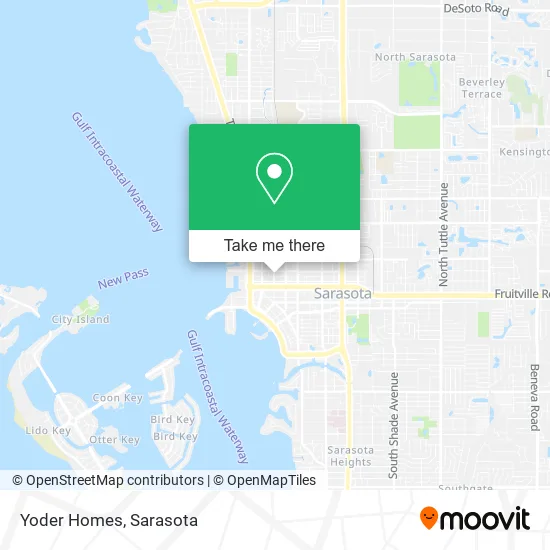 Mapa de Yoder Homes