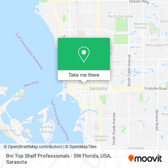 Bni Top Shelf Professionals - SW Florida, USA map