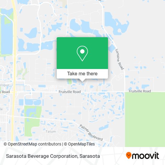 Mapa de Sarasota Beverage Corporation