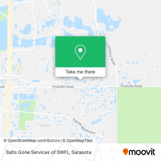 Mapa de Salts Gone Services of SWFL