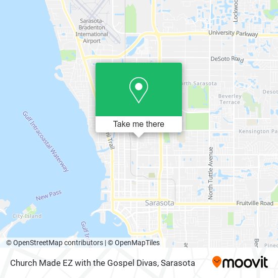 Church Made EZ with the Gospel Divas map