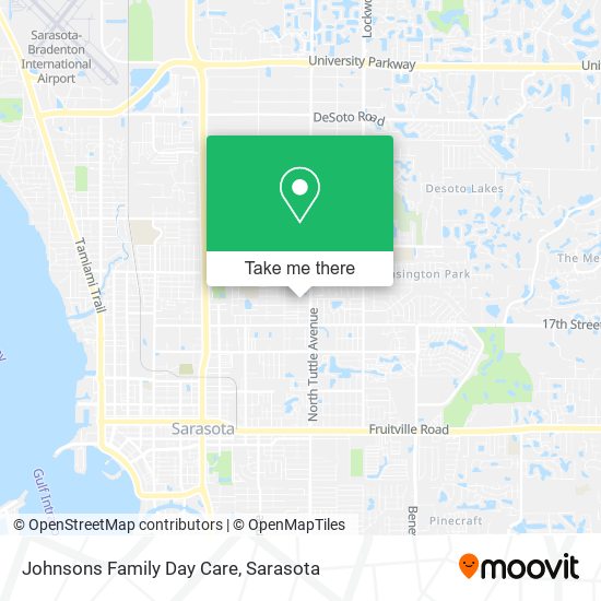 Johnsons Family Day Care map