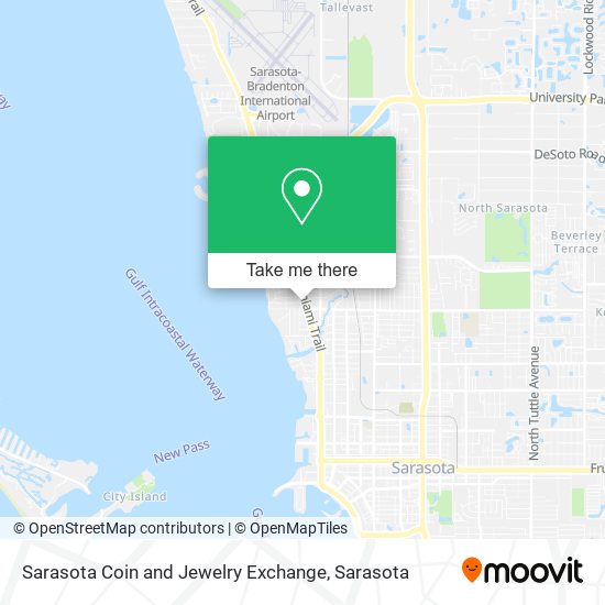 Mapa de Sarasota Coin and Jewelry Exchange
