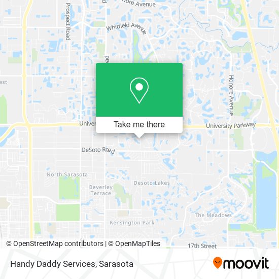 Mapa de Handy Daddy Services