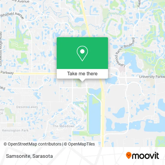 Samsonite map