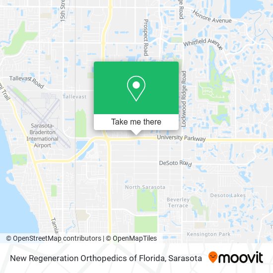 Mapa de New Regeneration Orthopedics of Florida