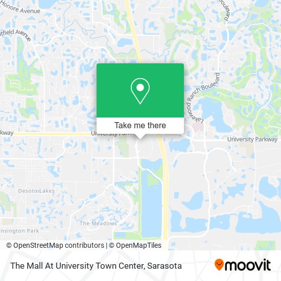The Mall At University Town Center map