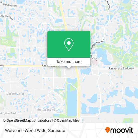 Wolverine World Wide map
