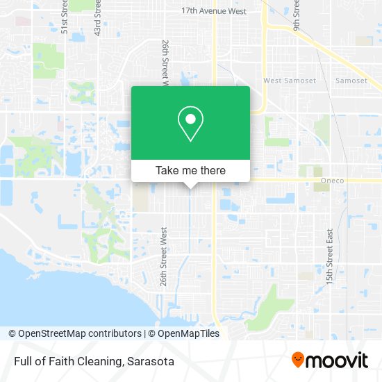Full of Faith Cleaning map