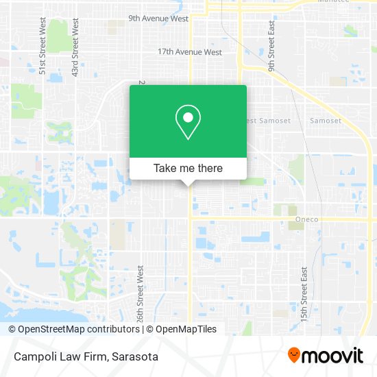 Mapa de Campoli Law Firm