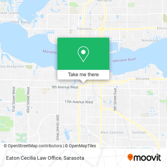 Eaton Cecilia Law Office map