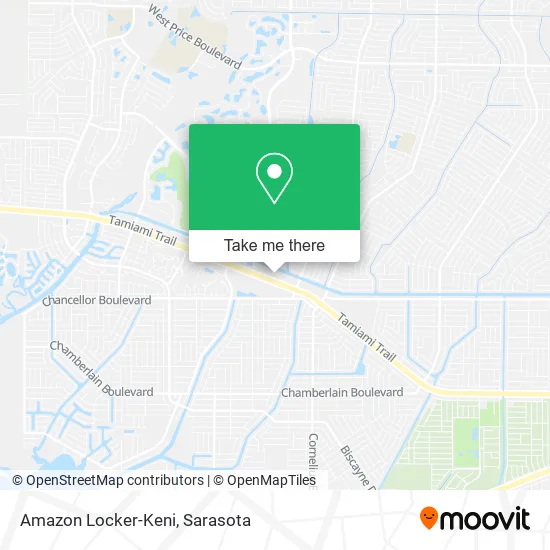 Amazon Locker-Keni map
