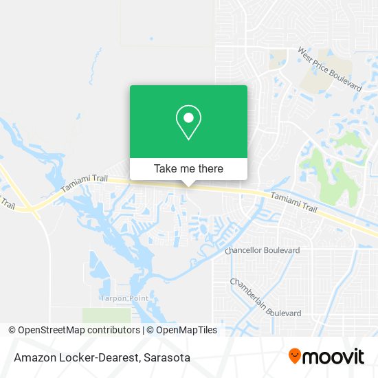 Mapa de Amazon Locker-Dearest