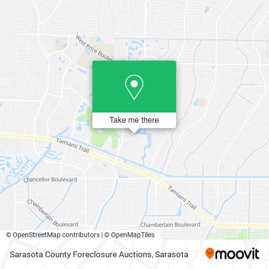 Mapa de Sarasota County Foreclosure Auctions