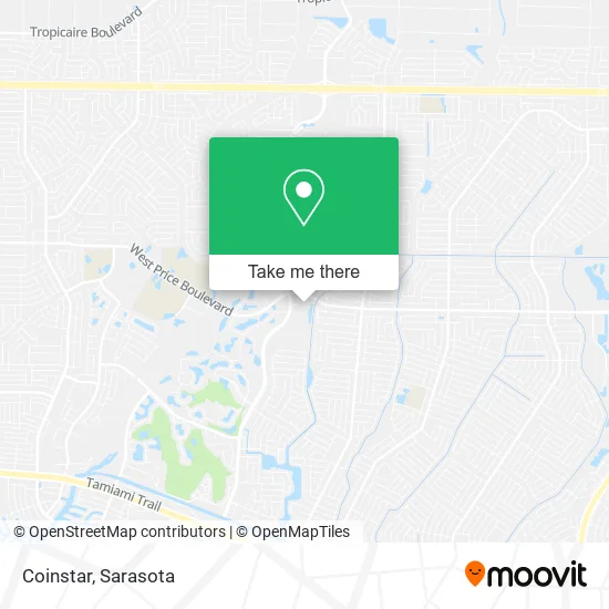 Coinstar map