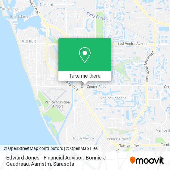 Edward Jones - Financial Advisor: Bonnie J Gaudreau, Aamstm map