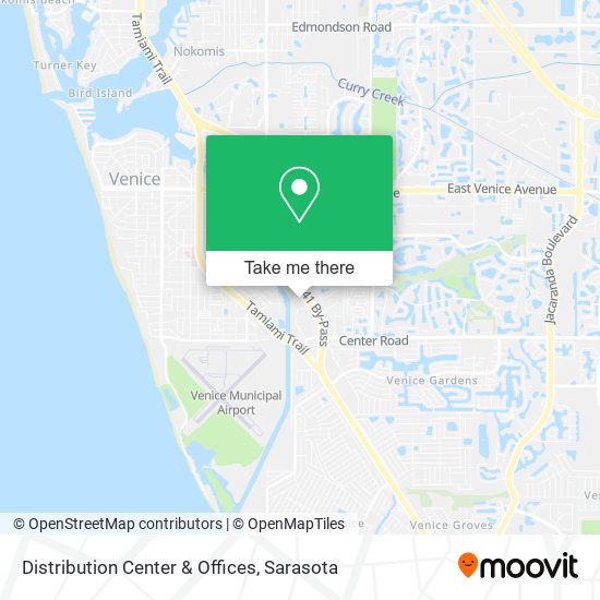 Distribution Center & Offices map