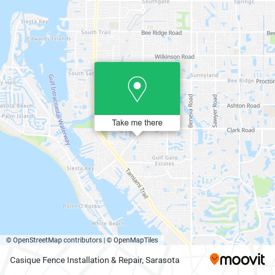 Mapa de Casique Fence Installation & Repair