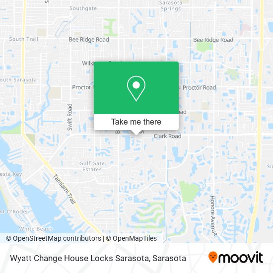 Wyatt Change House Locks Sarasota map