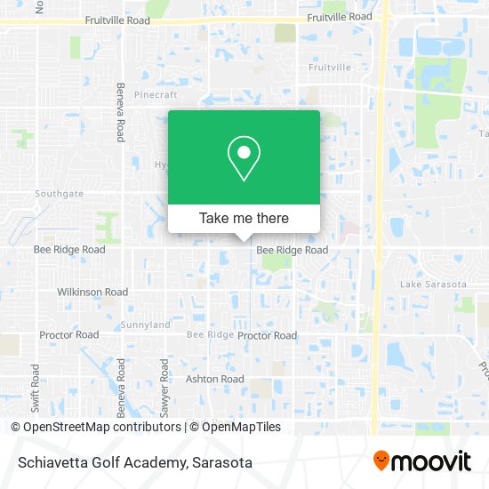 Mapa de Schiavetta Golf Academy