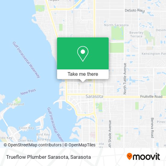 Mapa de Trueflow Plumber Sarasota