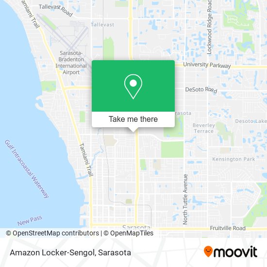 Amazon Locker-Sengol map