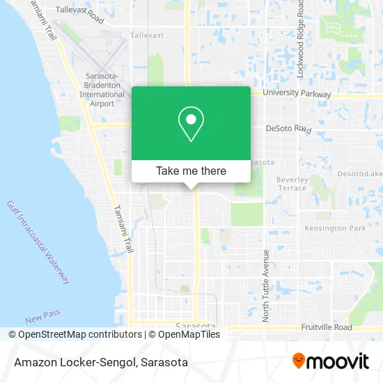 Mapa de Amazon Locker-Sengol