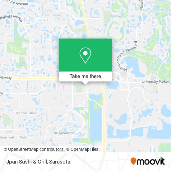 Mapa de Jpan Sushi & Grill