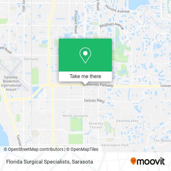 Florida Surgical Specialists map