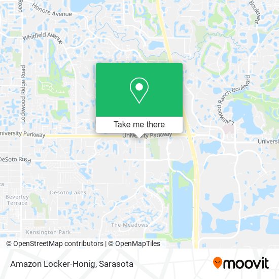 Mapa de Amazon Locker-Honig