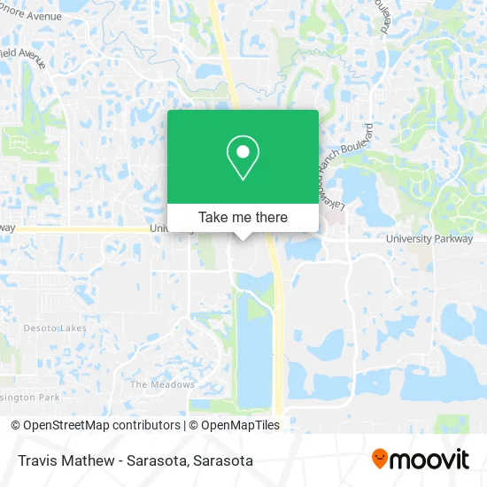 Travis Mathew - Sarasota map