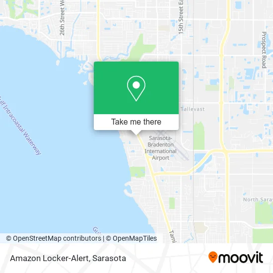 Amazon Locker-Alert map