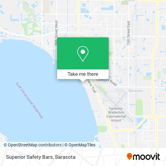 Mapa de Superior Safety Bars