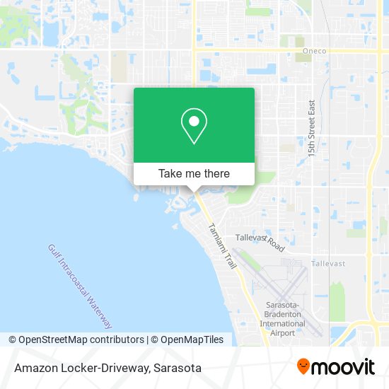 Mapa de Amazon Locker-Driveway