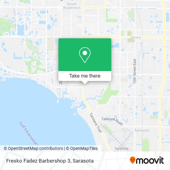 Mapa de Fresko Fadez Barbershop 3