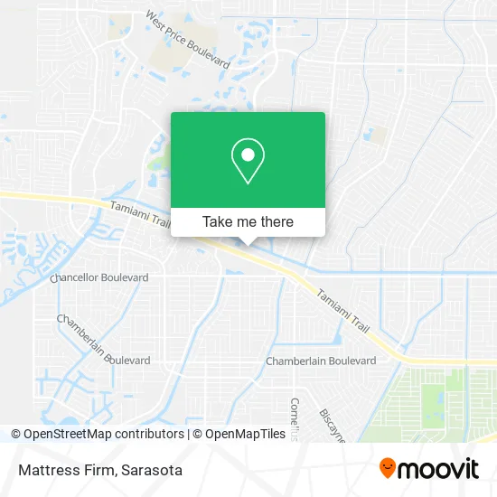 Mattress Firm map