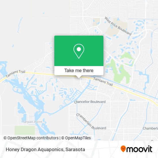 Honey Dragon Aquaponics map