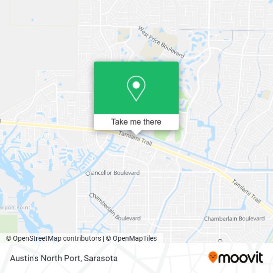 Austin's North Port map