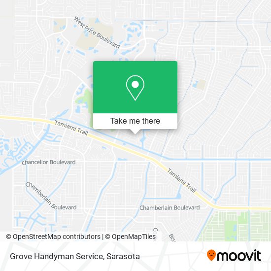 Grove Handyman Service map
