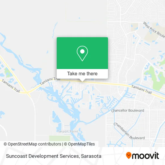 Suncoast Development Services map