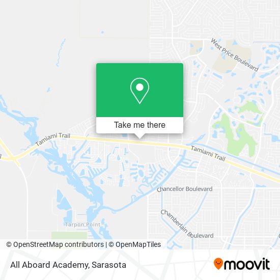 All Aboard Academy map