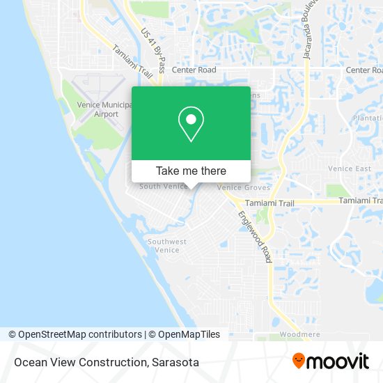 Ocean View Construction map