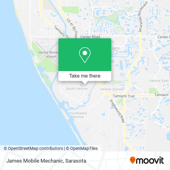 James Mobile Mechanic map
