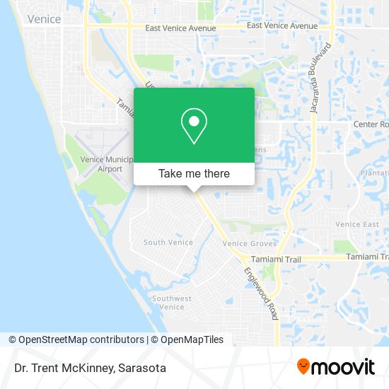Mapa de Dr. Trent McKinney