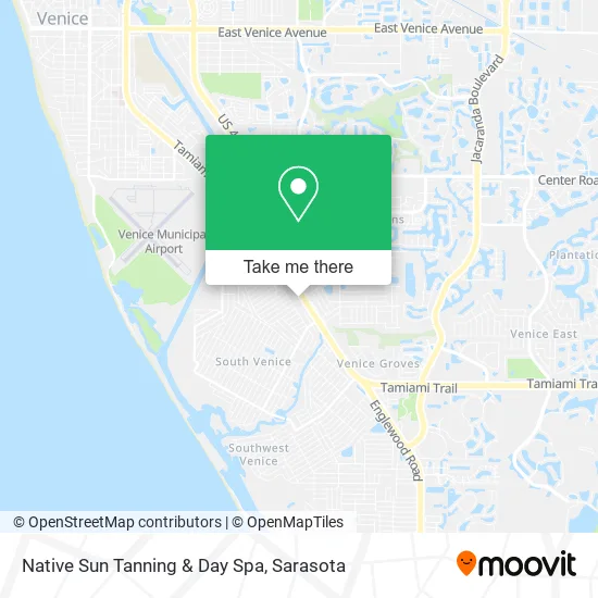 Native Sun Tanning & Day Spa map