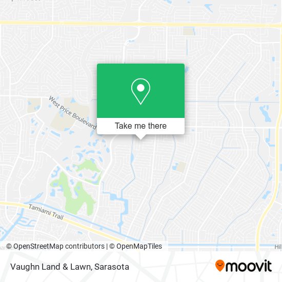 Vaughn Land & Lawn map