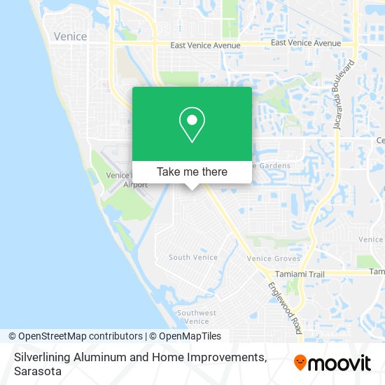 Mapa de Silverlining Aluminum and Home Improvements
