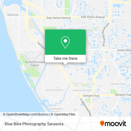 Mapa de Blue Bike Photography